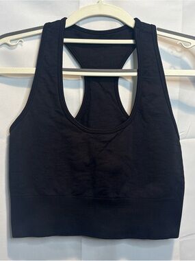 Prozis Seamless Racerback Sports Bra - Black